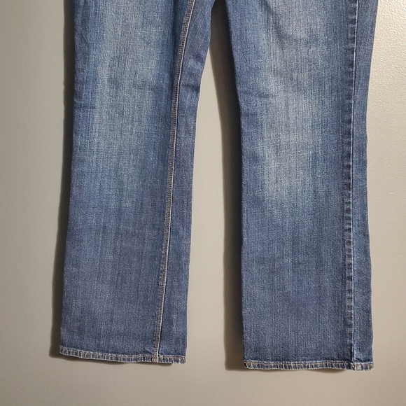 Levi's Perfect Waist 525 Bootcut Womens Jeans Dark Wash Size 14 - Picture 3 of 8